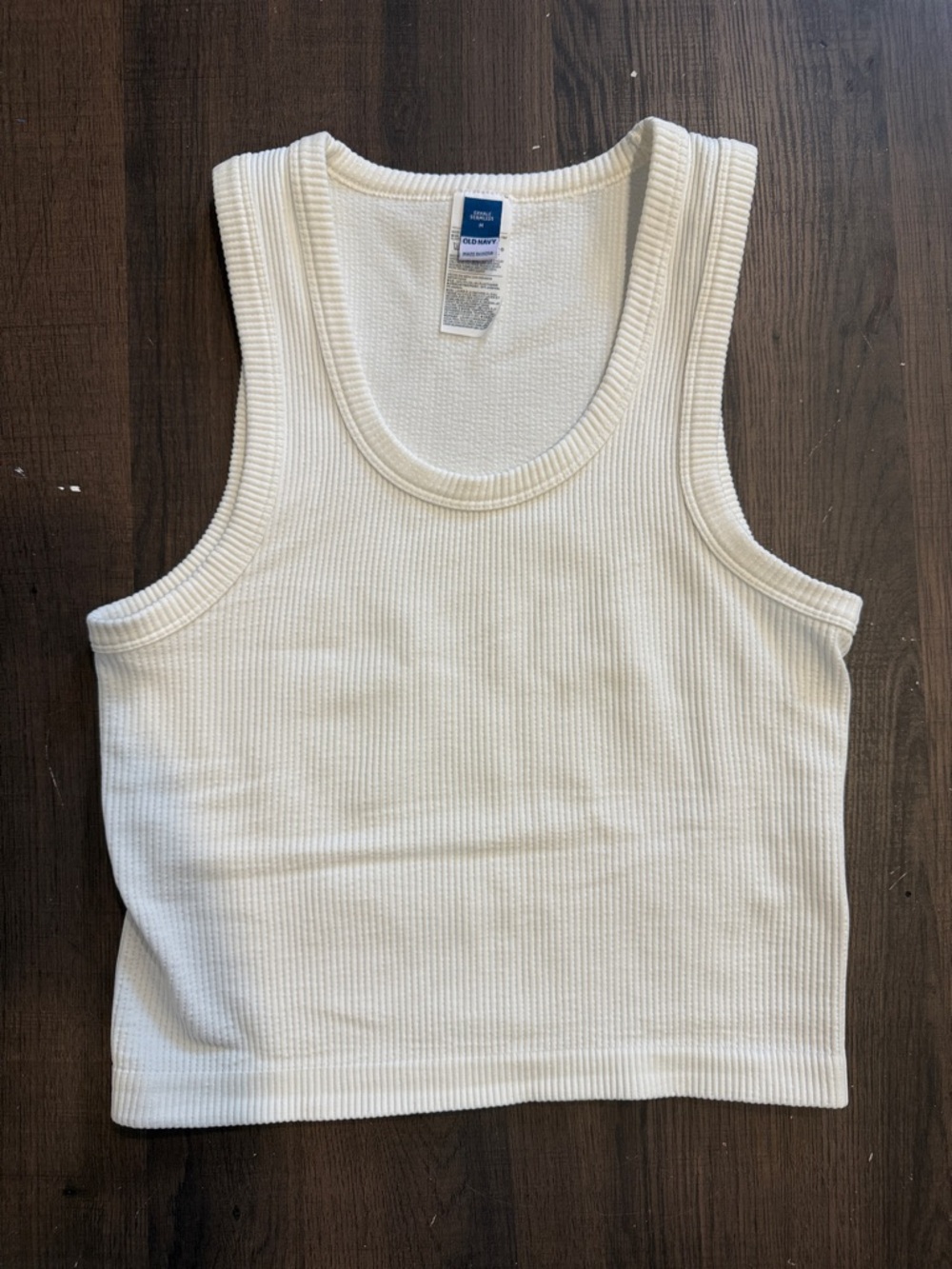 Old Navy Exhale Seamless Fitted Rib Tank